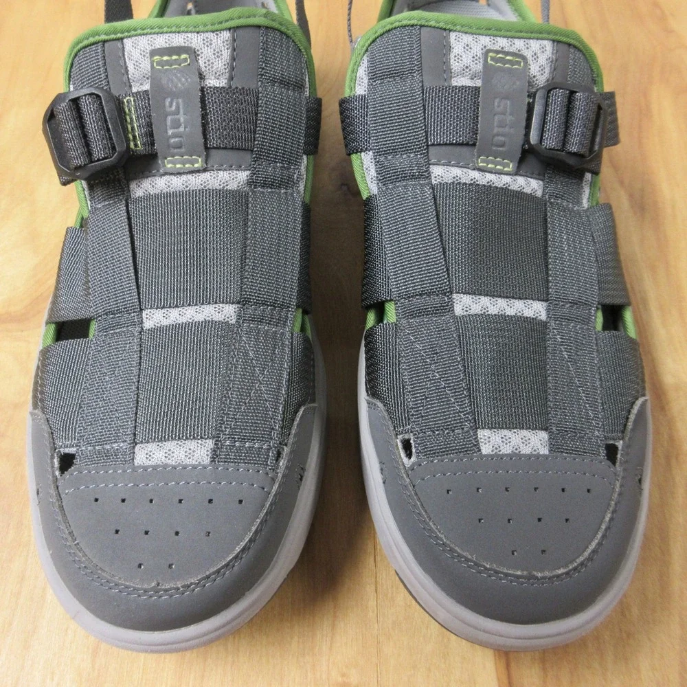 STIO Cut Bank Hybrid Water Shoe Sandal Mens 10 Gray Green Outdoor Adventure NEW